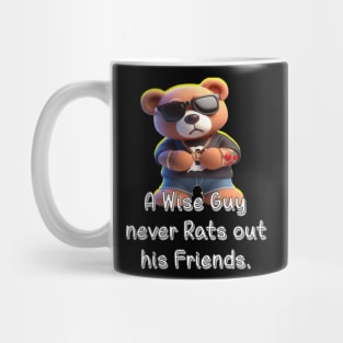 Never Rat teddy bear Mug